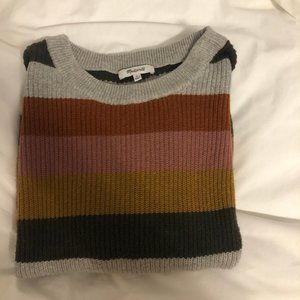 Madewell Colorful Sweater With Pockets
